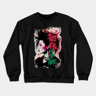 Japanese punk Crewneck Sweatshirt